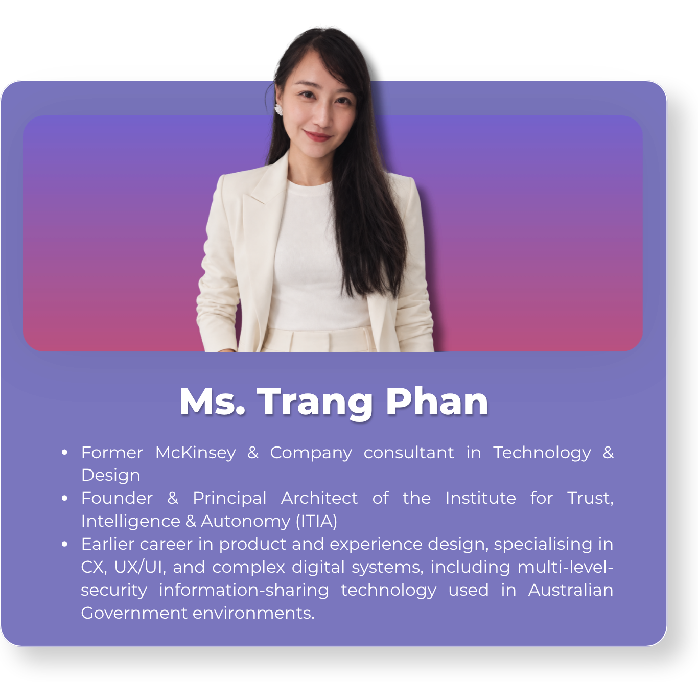 Ms. Trang Phan - Board of Mentors